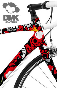 [그래피커] DMK-bike-01 자전거 프레임 스티커