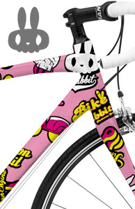 [그래피커] Bike rabbit-bike-01 자전거 프레임 스티커