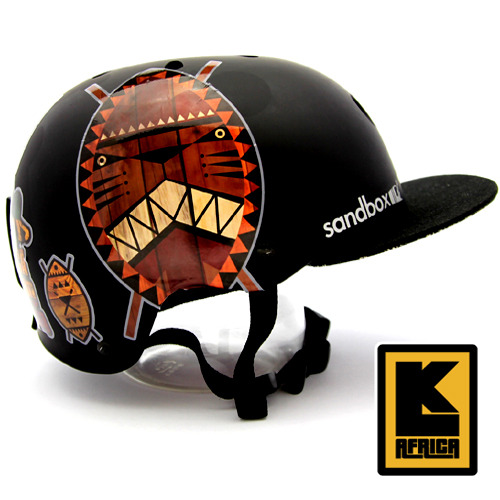 [그래피커] 0019-LK-AFRICA-Helmet-04   헬멧 튜닝 스티커